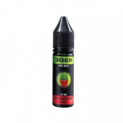 Сольова Рідина 3GER Salt - Strawberry Kiwi 15 МЛ 50 МГ (Полуниця Ківі)