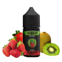 Сольова Рідина 3GER Salt - Strawberry Kiwi 30 МЛ 50 МГ (Полуниця Ківі)
