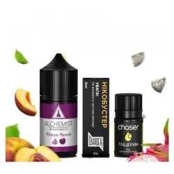 Солевая Жидкость Alchemist - Pitaya Peach (Драгонфрут Персик) 30 МЛ 50 МГ Набор