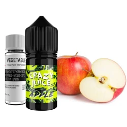 Солевая Жидкость Crazy Juice Apple (Яблоко) 30 МЛ 50 МГ Набор