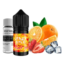 Солевая Жидкость Crazy Juice Fruit Mix (Фруктовый Микс) 30 МЛ 50 МГ Набор