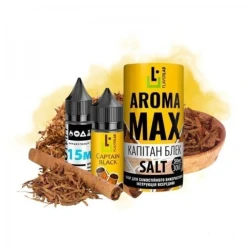 Солевая Жидкость Flavorlab Aroma Max Captain Blackk (Табак) 30Мл 50Мг Набор