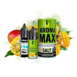 Солевая Жидкость Flavorlab Aroma Max Cooled Mango (Холодное Манго) 30Мл 50Мг Набор