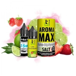 Солевая Жидкость Flavorlab Aroma Max Lime Strawberry (Лайм Клубника) 30Мл 50Мг Набор