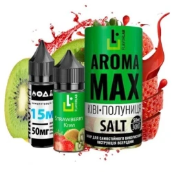 Солевая Жидкость Flavorlab Aroma Max Strawberry Kiwi (Клубника Киви) 30Мл 50Мг Набор