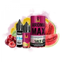 Солевая Жидкость Flavorlab Aroma Max Watermelon Cherry Lemon (Арбуз Вишня Лимон) 30Мл 50Мг Набор