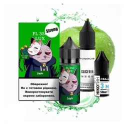 Сольова Рідина Flavorlab FL 350 Lux Strong Apple (Яблуко) 30 МЛ 50 МГ Набір