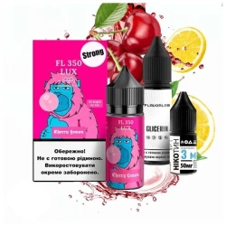 Сольова Рідина Flavorlab FL 350 Lux Strong Cherry Lemon (Вишня Лимон) 30 МЛ 50 МГ Набір