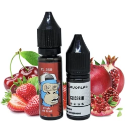 Сольова Рідина Flavorlab FL 350 Mini Triple Red Fruits (Мультифрукт) 15 МЛ 50 МГ Набір