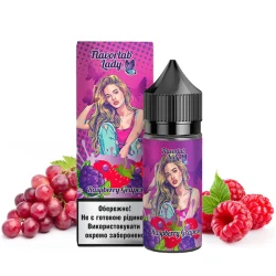 Солевая Жидкость Flavorlab Lady Raspberry Grapes (Малина Виноград) 30 МЛ 50 МГ Набор