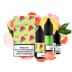 Солевая Жидкость Flavorlab P1 - Watermelon Lemon (Арбуз Лимон) 10 МЛ 50 МГ Набор
