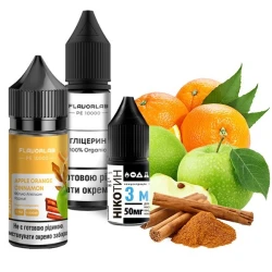 Солевая Жидкость Flavorlab PE 10000 Apple Orange Cinnamon (Яблоко Апельсин Корица) 30Мл 50Мг Набор