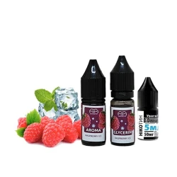 Сольова Рідина Flavorlab Puff Raspberry Ice (Малина Лід) 10Мл 50Мг Набір