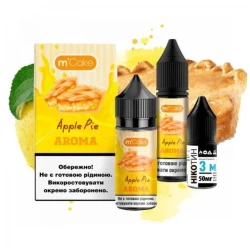 Сольова Рідина M-Cake Apple Pie (Яблучний Пиріг) 30Мл 50Мг Набір