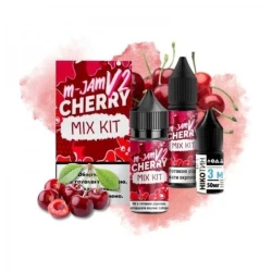 Сольова Рідина M-Jam V2 Cherry (Вишня) 30 МЛ 50 МГ Набір