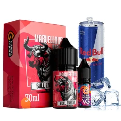 Сольова Рідина Marvellous Max Bull Energy (Енергетик) 30Мл 50Мг Набір