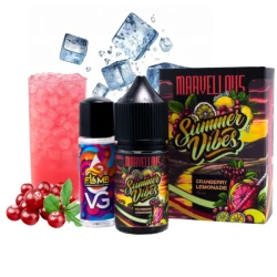 Сольова Рідина Marvellous Summer Vibes Cranberry Lemonade (Лимонад Журавлина) 30Мл 50Мг Набір