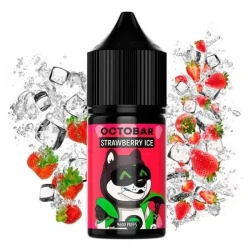 Сольова Рідина Octobar Salt Strawberry Ice (Полуниця Лід) 30 МЛ 50 МГ