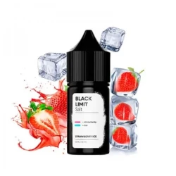 Солевая Жидкость Octolab Black Salt Strawberry Ice (Клубника Лед) 30 МЛ 50 МГ