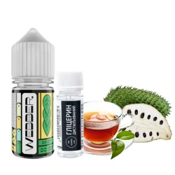 Сольова Рідина Webber Aroma Soursop Tea (Фруктовий Чай) 30 МЛ 50 МГ Набір