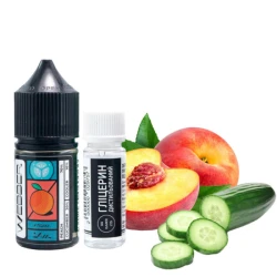 Сольова Рідина Webber Peach Cucumber (Персик Огірок) 30 МЛ 50 МГ Набір