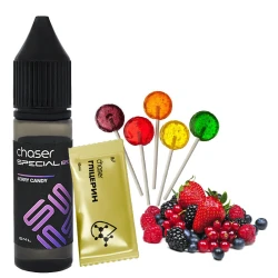 Набір Сольової Рідини Chaser Special Berry - Berry Candy (Ягідна Цукерка) 15 МЛ 50 МГ