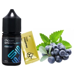 Набор Солевая Жидкость Chaser Special Berry - Bilberry Mint (Черника Мята) 30 МЛ 50 МГ