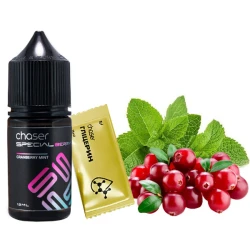 Набор Солевая Жидкость Chaser Special Berry - Cranberry Mint (Клюква Мята) 30 МЛ 50 МГ