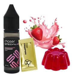 Набор Солевая Жидкость Chaser Special Berry - Strawberry Jelly (Клубничные Желейки) 15 МЛ 50 МГ