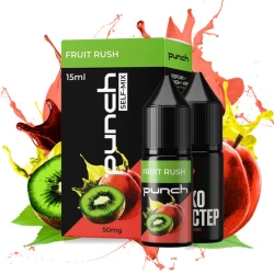 Набор Солевая Жидкость Punch - Fruit Rush (Персик Лимон Киви) 15 МЛ 50 МГ