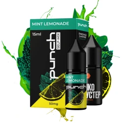 Набор Солевая Жидкость Punch - Mint Lemonade (Мята Лайм Лимонад) 15МЛ 50 МГ
