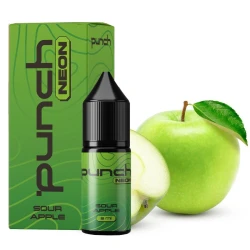 Набор Солевая Жидкость Punch Neon - Sour Apple (Кислое Яблоко) 10 МЛ 50 МГ