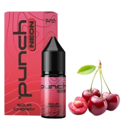 Набор Солевая Жидкость Punch Neon - Sour Cherry (Кислая Вишня) 10 МЛ 50 МГ