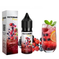Набір Сольової Рідини Octobar Prime Berry Juice (Ягідний Сік) 15 мл 50 мг