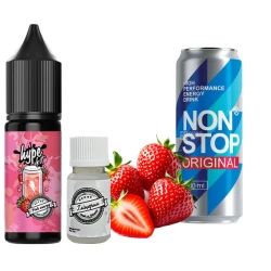 Набор Солевой Жидкости Hype Kit Pink Energy (Клубника Энергетик) 15 Мл 50 Мг