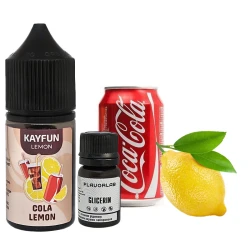 Набор Солевой Жидкости KayFun Lemon - Cola Lemon (Кола Лимон) 30Мл 50Мг
