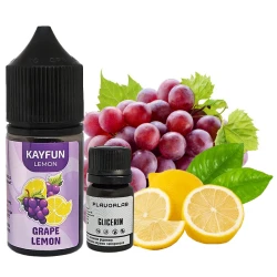 Набор Солевой Жидкости KayFun Lemon - Grape Lemon (Виноград Лимон) 30Мл 50Мг