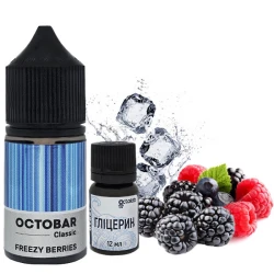 Набор Солевой жидкости Octobar Classic Freezy Berries (Черника Ежевика Лёд) 30 Мл 50 Мг