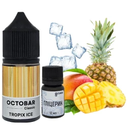 Набор Солевой жидкости Octobar Classic Tropix Ice (Манго Ананас Лёд) 30 Мл 50 Мг