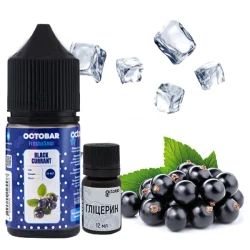 Набір сольової рідини Octobar Fresh & Sour Blackcurrant (Смородина) 30 мл 50 мг