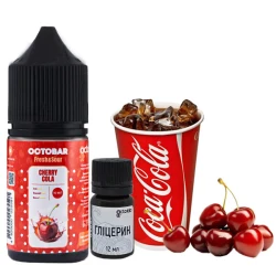 Набір сольової рідини Octobar Fresh & Sour Cherry Cola (Вишня Кола) 30 мл 50 мг