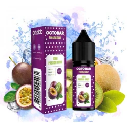 Набір сольової рідини Octobar Fresh & Sour Kiwi Passion Fruit (Ківі Маракуя) 15 мл 50 мг