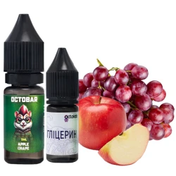 Набір Сольової рідини Octobar NFT Apple Grape (Яблуко Виноград) 10 мл 50 мг