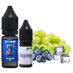 Набір Сольової рідини Octobar NFT Grape Blue Ice (Виноград Чорниця Лід) 10 мл 50 мг