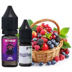 Набір Сольової рідини Octobar NFT Mood Berries (Ягідний Мікс) 10 мл 50 мг