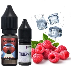 Набор Солевой жидкости Octobar Raspberry Frost (Малина Лед) 10 Мл 50 Мг