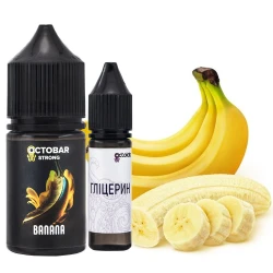 Набір сольової рідини Octobar Strong Banana (Банан) 30 мл 50 мг