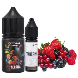 Набір сольової рідини Octobar Strong Berries (Ягоди) 30 мл 50 мг