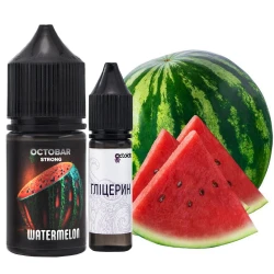 Набір сольової рідини Octobar Strong Watermelon (Кавун) 30 мл 50 мг