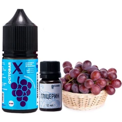 Набір Сольової Рідини Octobar X Mysterious Grape (Містичний Виноград) 30 мл 50 мг